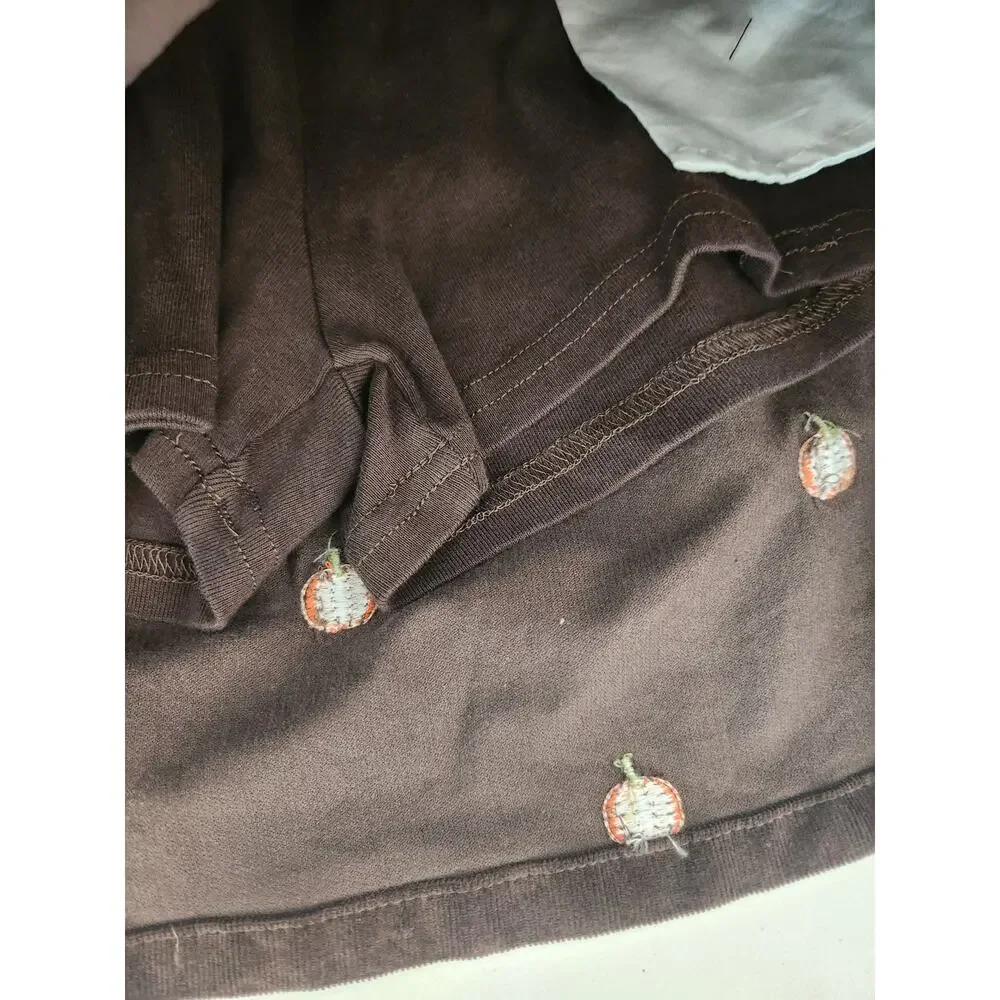 7 New Gymboree pumpkin skort